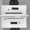 Eppa™ Dual Crossbar Monitor Arm - White